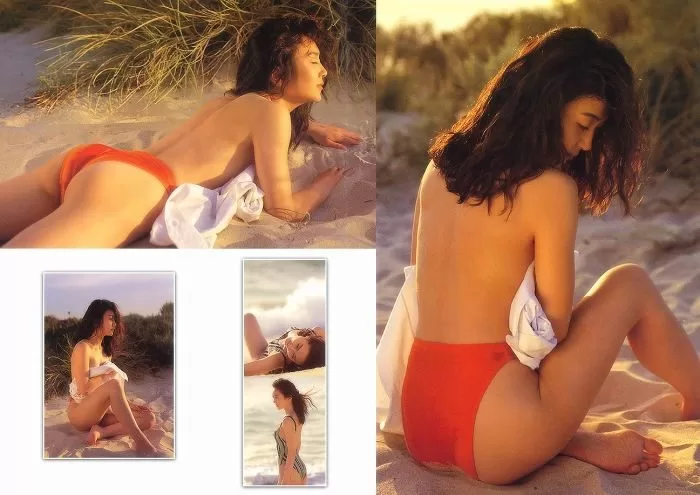 生稲晃子 ヌード 濡れ場 水着 ビキニ ランジェリー 下着 グラビア 写真集 おニャン子クラブ うしろ髪ひかれ隊 メンバー 会員番号40番