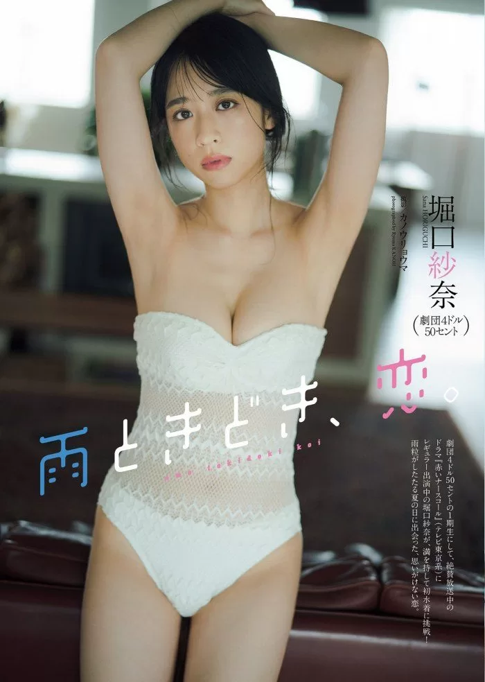 堀口紗奈 水着 ビキニ ランジェリー 下着 グラビア 写真集 劇団4ドル50セント 劇団員