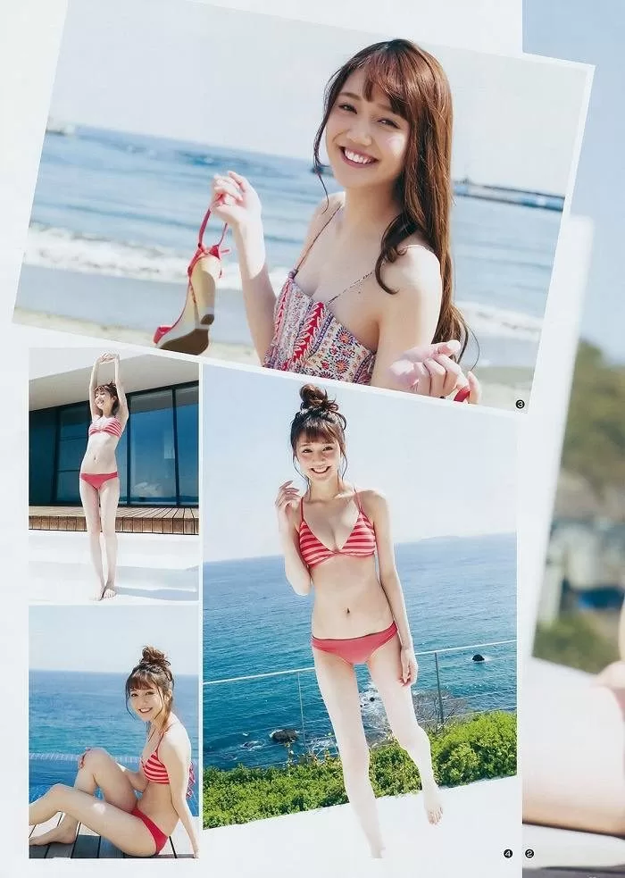 松川菜々花 水着 ビキニ ランジェリー 下着 グラビア 写真集 オオカミちゃん FYT アイドル non-no めざましテレビ イマドキガール