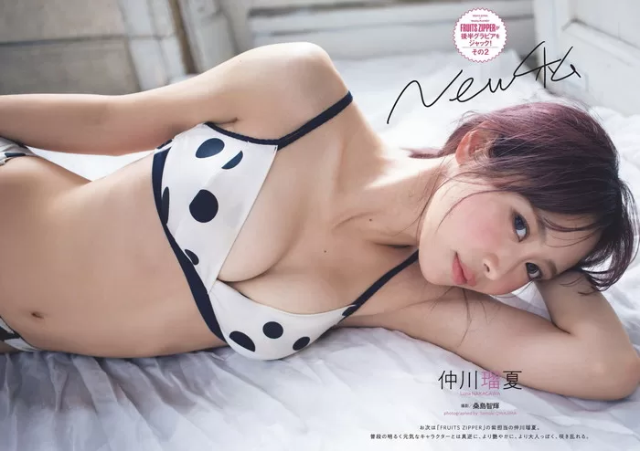 仲川瑠夏 水着 ビキニ ランジェリー 下着 グラビア 写真集 FRUITS ZIPPER ふるっぱー