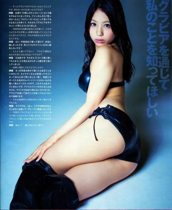 沖田彩華 ヌード 濡れ場 水着 ビキニ ランジェリー 下着 グラビア 写真集 1期生 NMB48 卒業 Nextrigger FanCy-