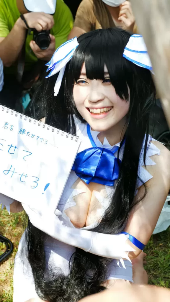 コスプレイヤーのポロリハプニング